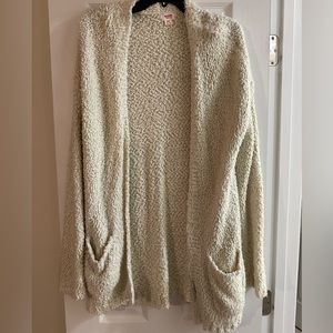 Mossimo Cream Popcorn Cardigan